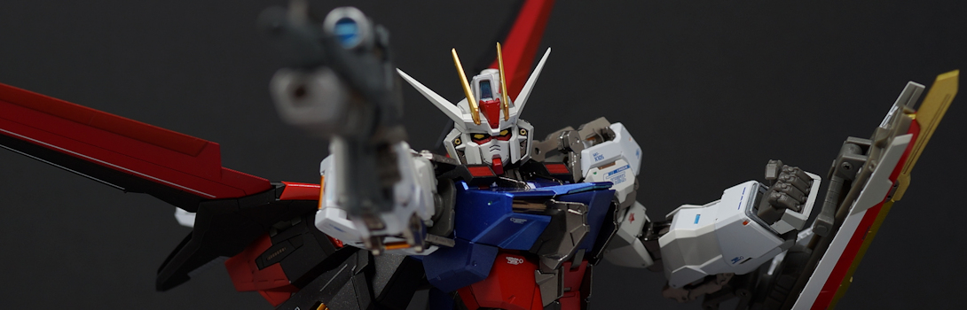 Gundam SEED Aile Strike Metal Build Review