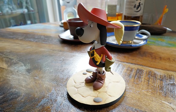 Dogtanian and the Three Muskahounds Resin Statue