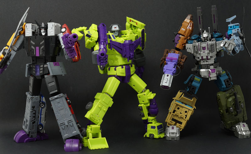 Newage Devastator, MS Menasor, IF Bruticus