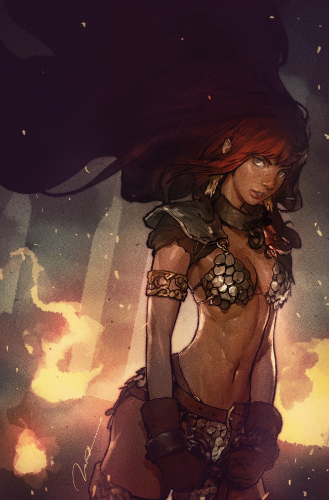 Red Sonja Geral Parel cover