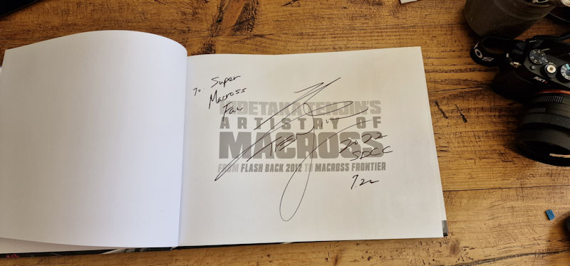 Macross Artistry signed by Tenjin