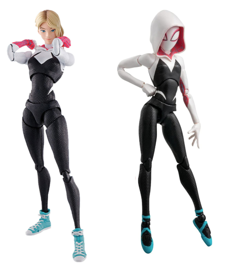 SH Figuarts Spider Gwen vs SV Action